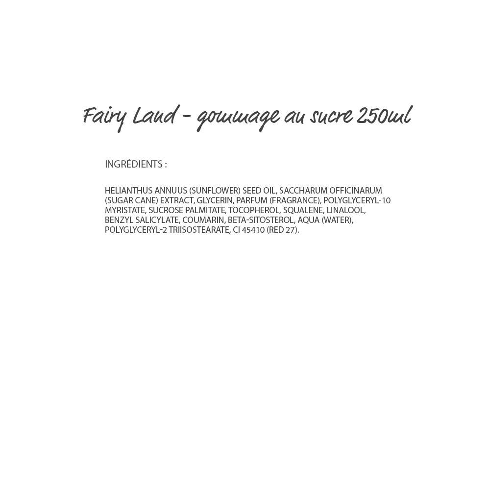 Fairy land Gommage corps au sucre 250ml
