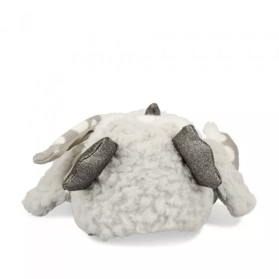 Chaussons peluche chouette GRIS MERRY SCOTT