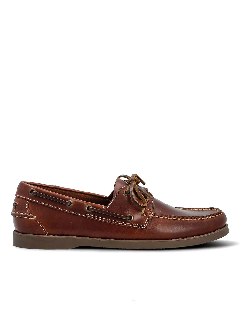 BOAT SHOE 2 CUIR MARRON