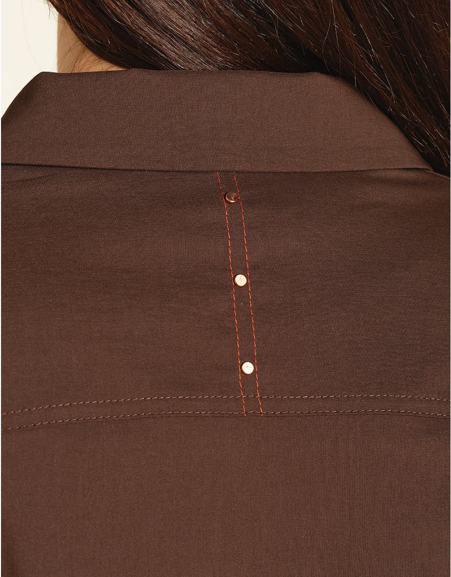 Veste chic marron