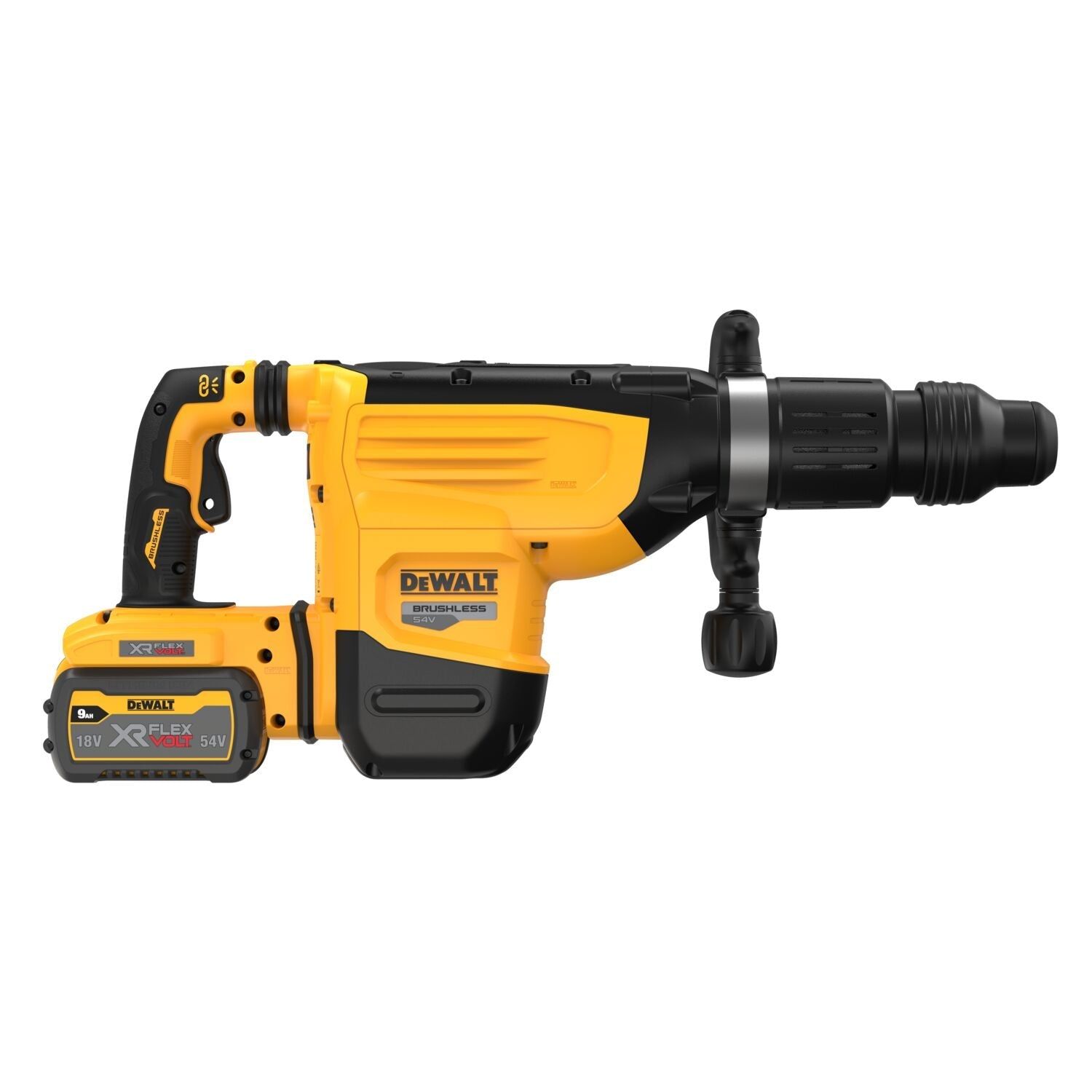 DeWALT DCH892X2 10kg SDS-Max Accu Breekhamer 54V XR FlexVolt 9.0Ah in koffer