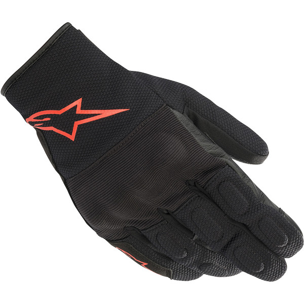 Alpinestars - Gants S Max Drystar® Noir / Rouge fluo