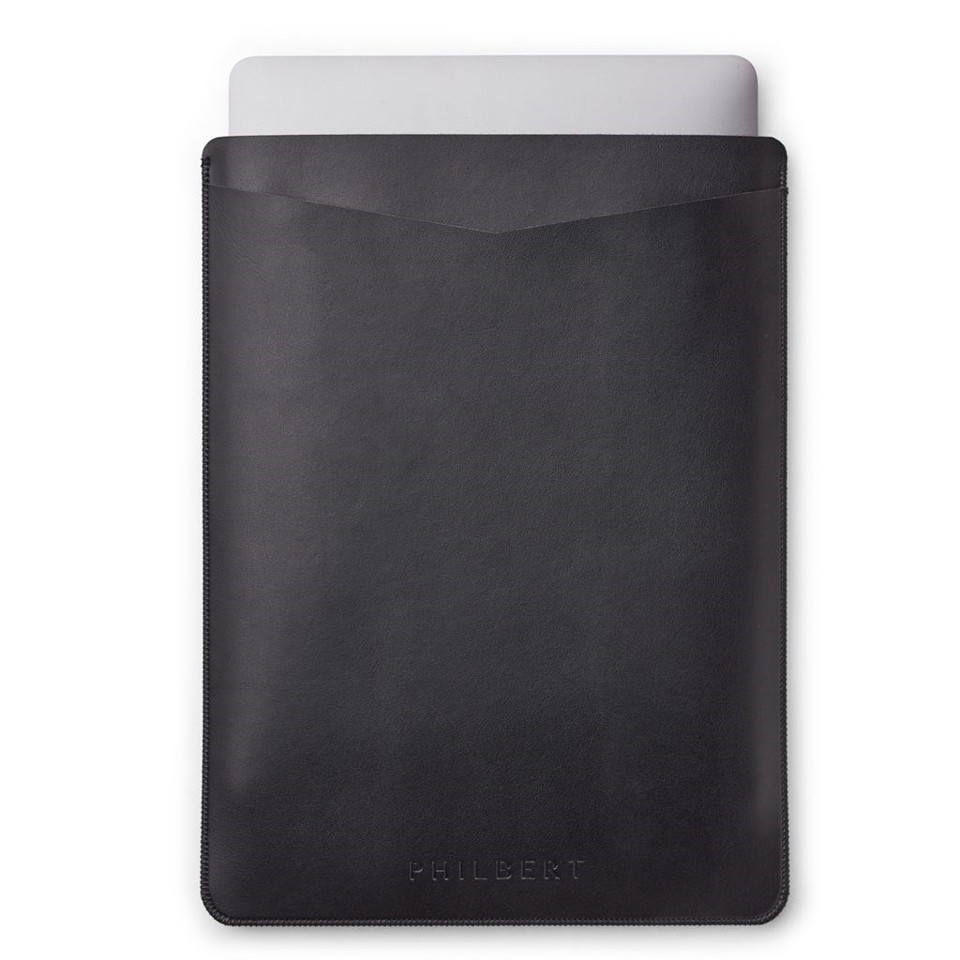 Philbert - Ultra Slim Sleeve - Black - MacBook 15”/16” M1/M2 - 2021-2023