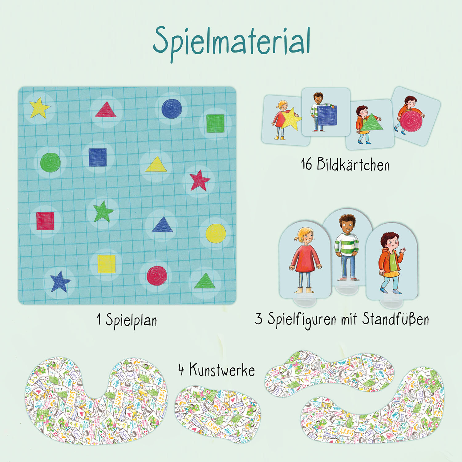 Gesellschaftsspiel DAS KLEINE WIR in bunt