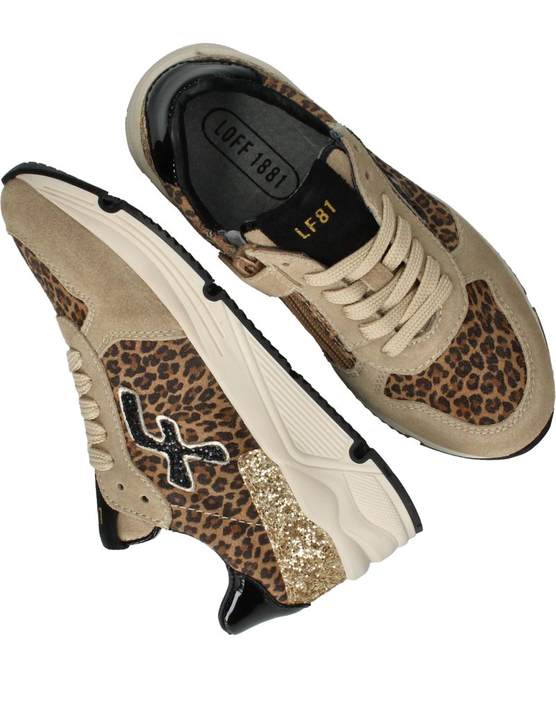 LOFF 1881 Sneakers Beige Meisjes