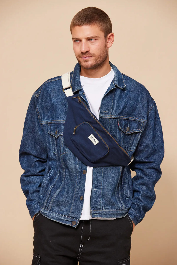Sac banane XL Sofia Navy