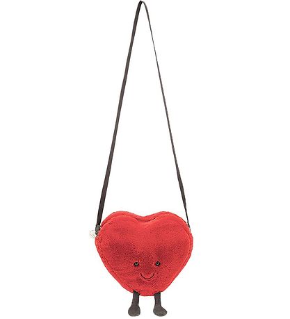 Jellycat Taske - 17x18 cm - AmuseaBlå Heart