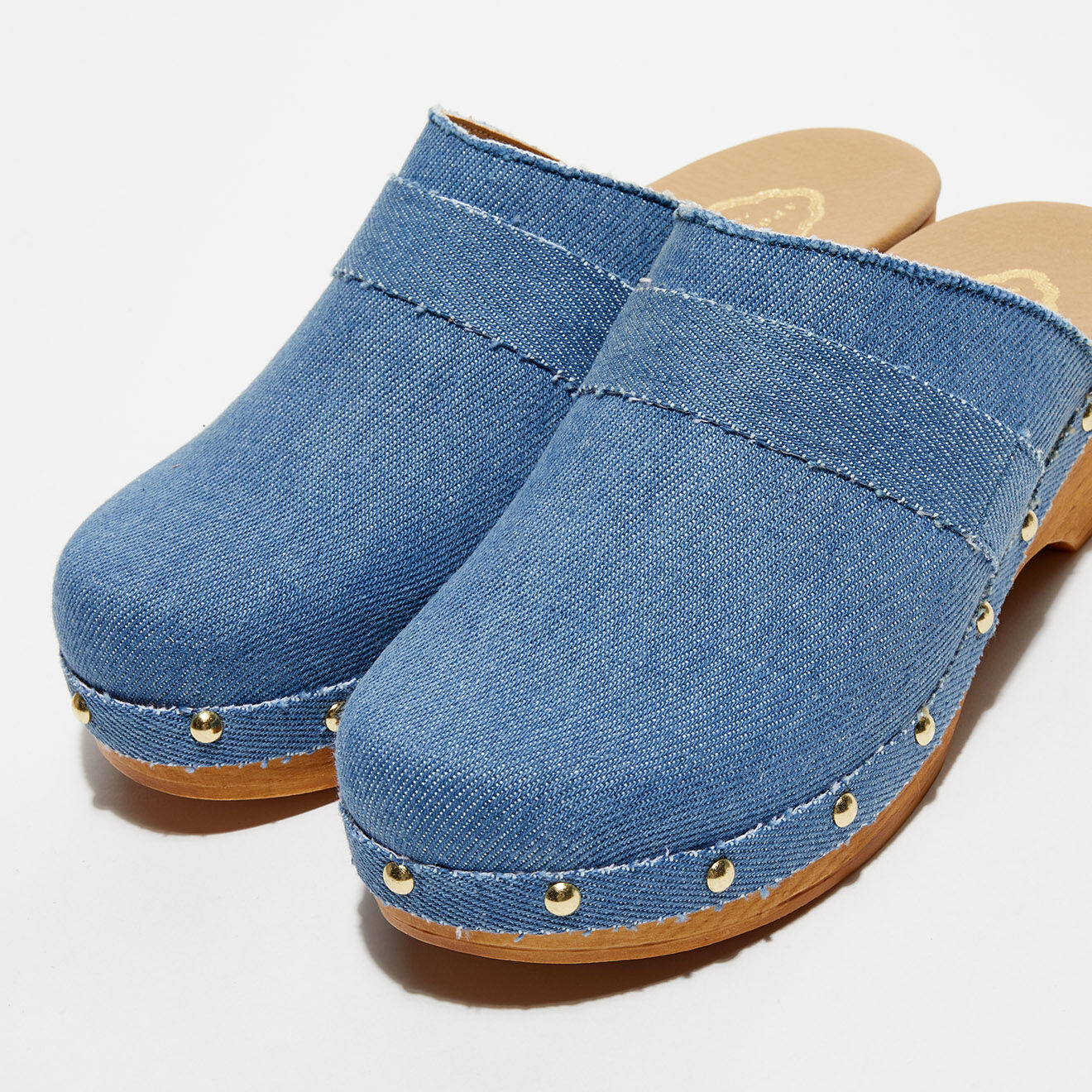 Apologie Studio Sabots Sofia denim - Talon 5 cm