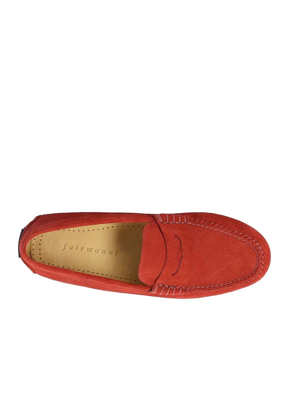 BUCK DRIVER VELOURS ROUGE
