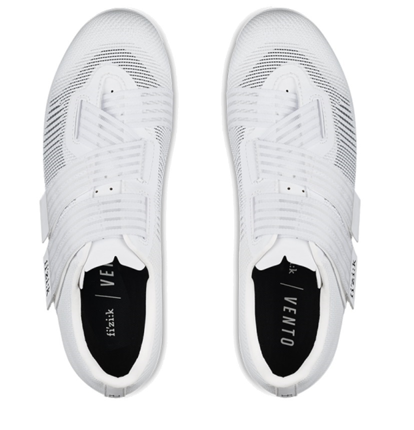 Fizik Vento Powerstrap Aeroweave Carbon Wielrenschoenen Wit/Wit