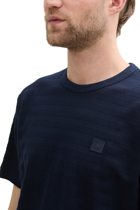 Tom Tailor blauwe heren t-shirt