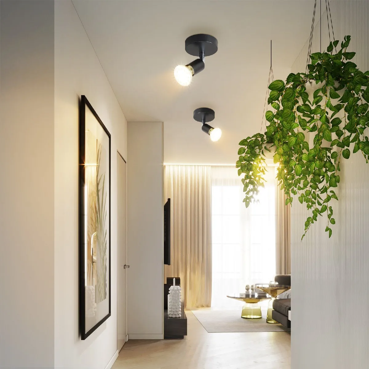 NETTLIFE Spot GU10 Applique Murale Moderne