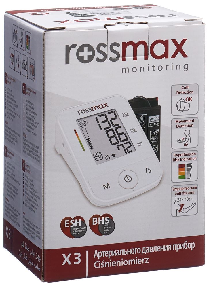 ROSSMAX Blutdruckmessgerät Digital X3 1 Stk
