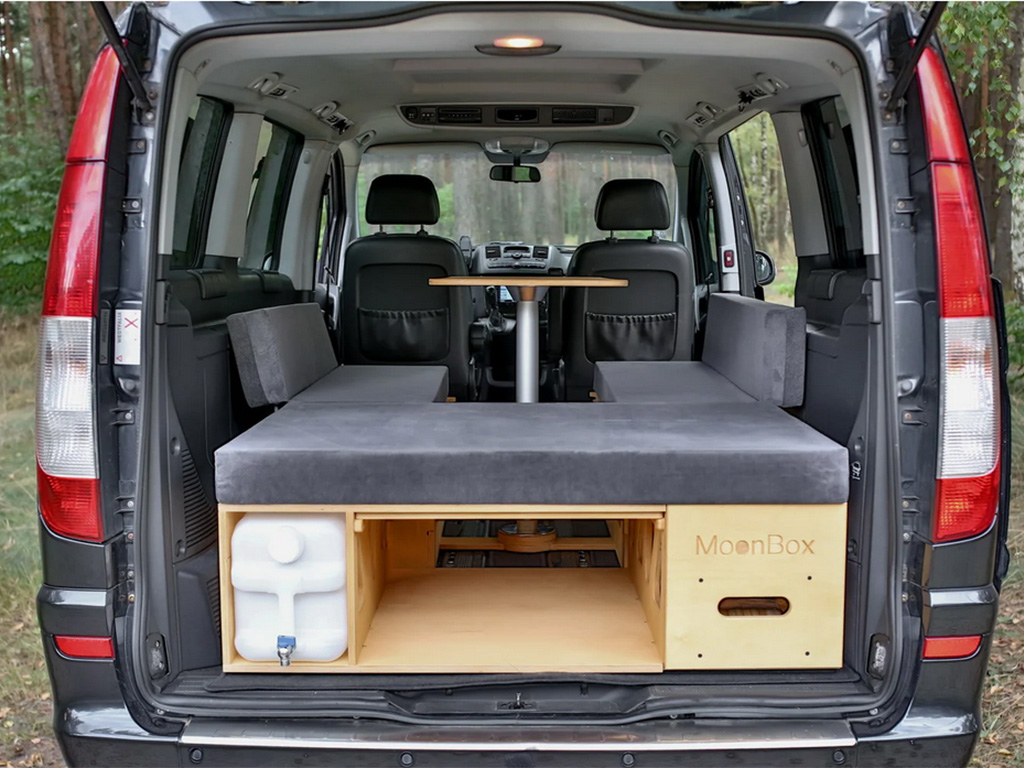 Moonbox 119 cm Bus campingbox met tafel