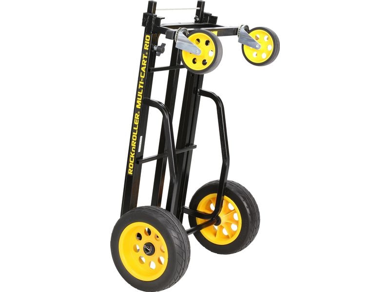 RockNRoller Multifunktionswagen R10RT Tragkraft 226 kg Faltbarer 8-in-1-Multifunktionswagen