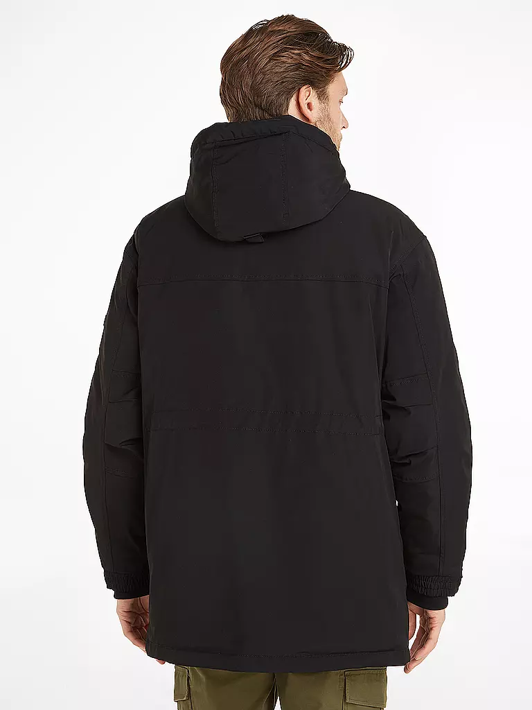 TOMMY JEANS Parka schwarz