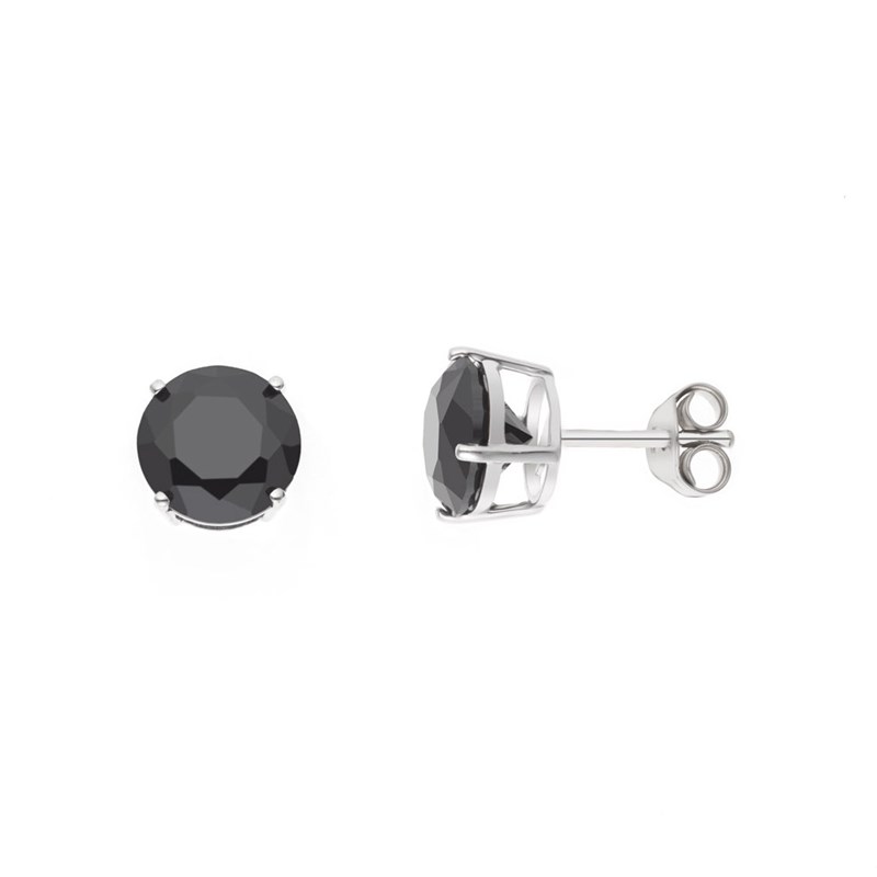 Boucles d'Oreilles solitaire - Argent 925