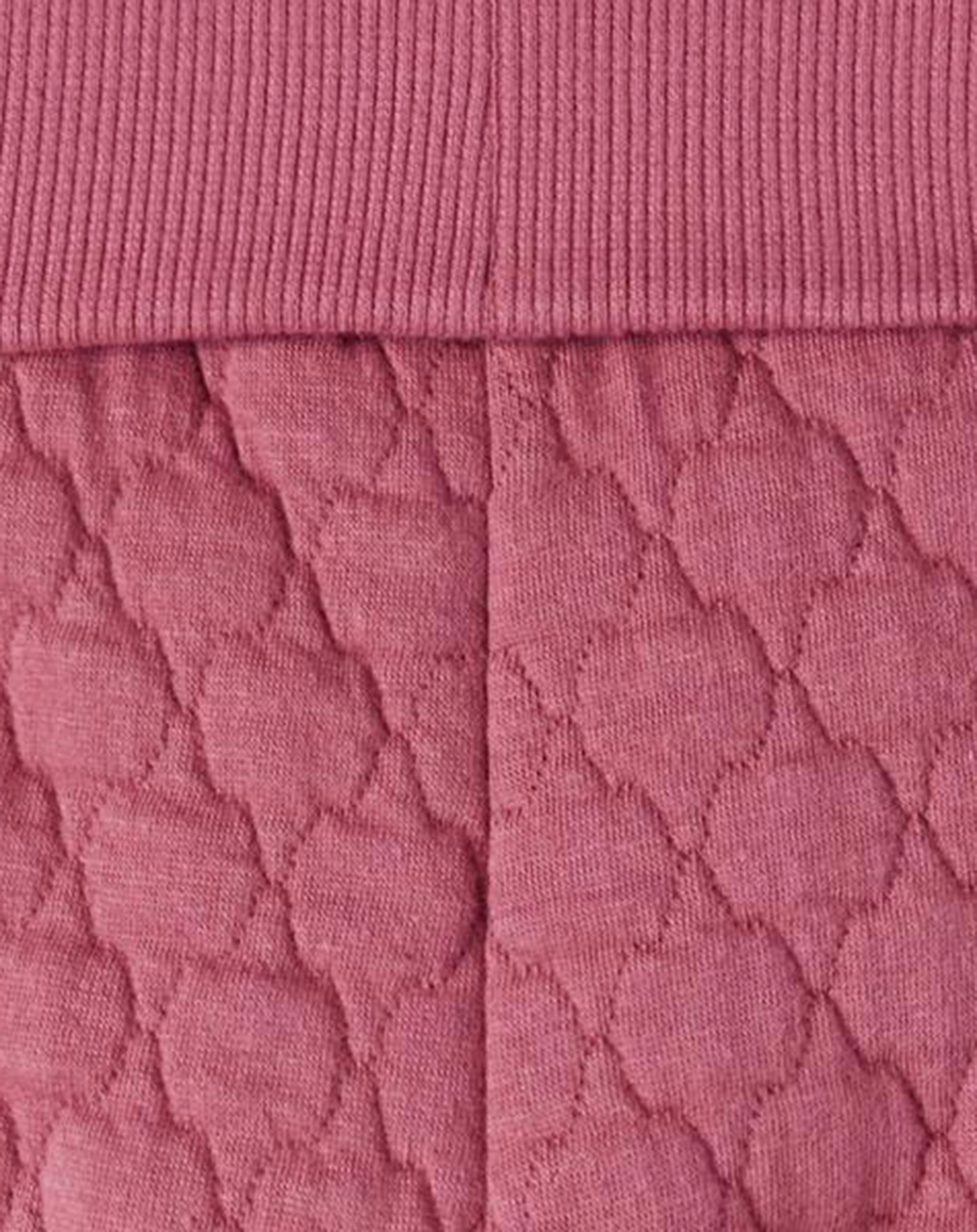Schlupfhose NBFLILLIAN QUILT in rose wine