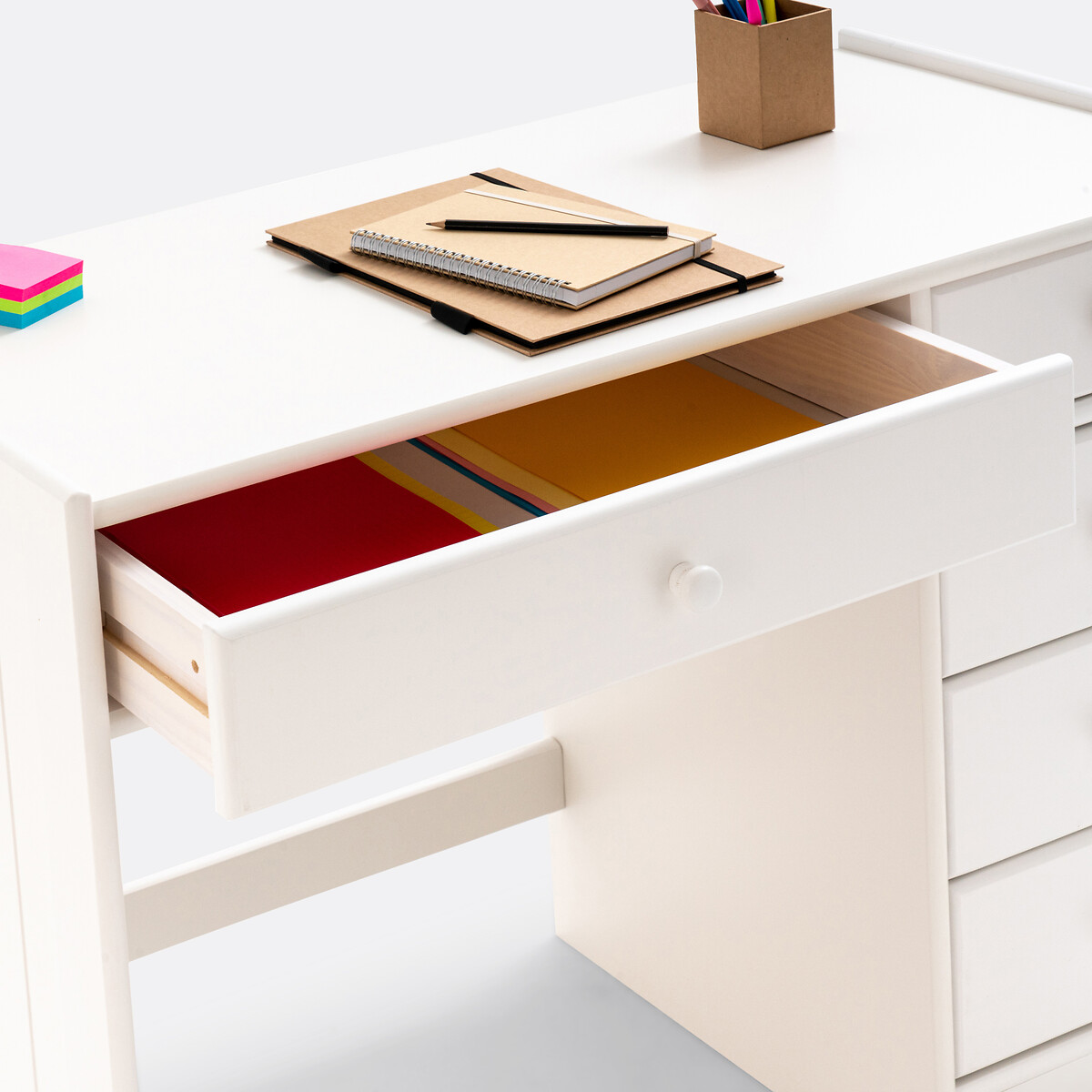 LA REDOUTE INTERIEURS<br>Escrivaninha em pinho maciço e MDF, GABY