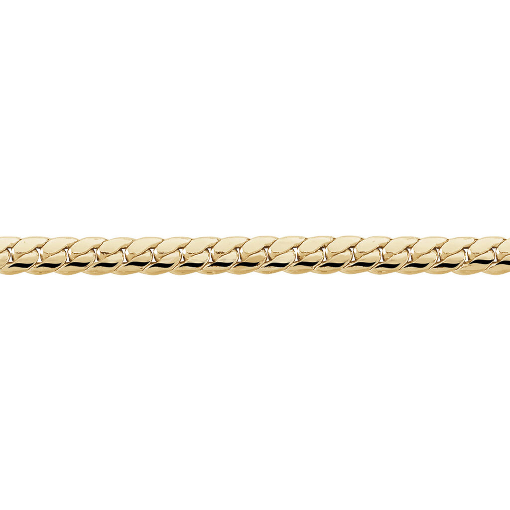 Collier Messaline Plaqué Or Jaune