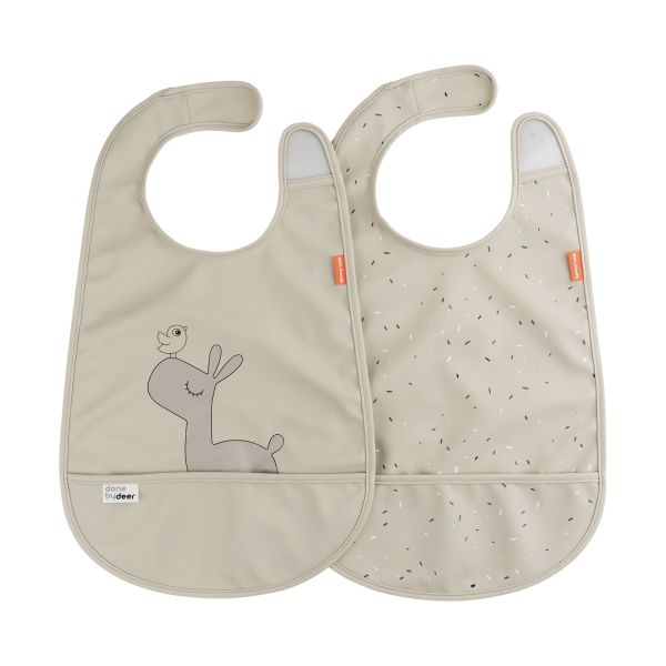 Done By Deer Slab W/Velcro Lalee Sand 2-Pack