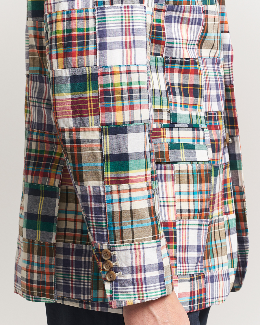 GANT Regular Fit Patchwork Blazer Multi