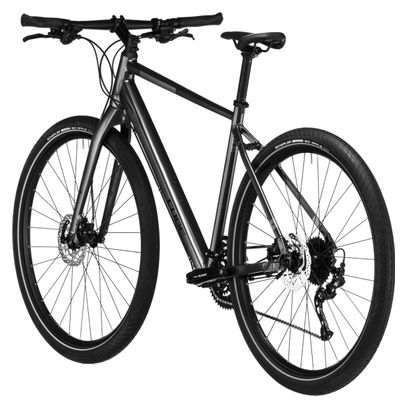 Vélo Fitness Cube Hyde Shimano Alivio/Acera 9V 700 mm Gris Graphite
