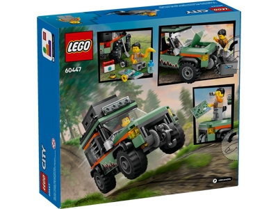 LEGO 4x4 terreinwagen voor in de bergen (60447)