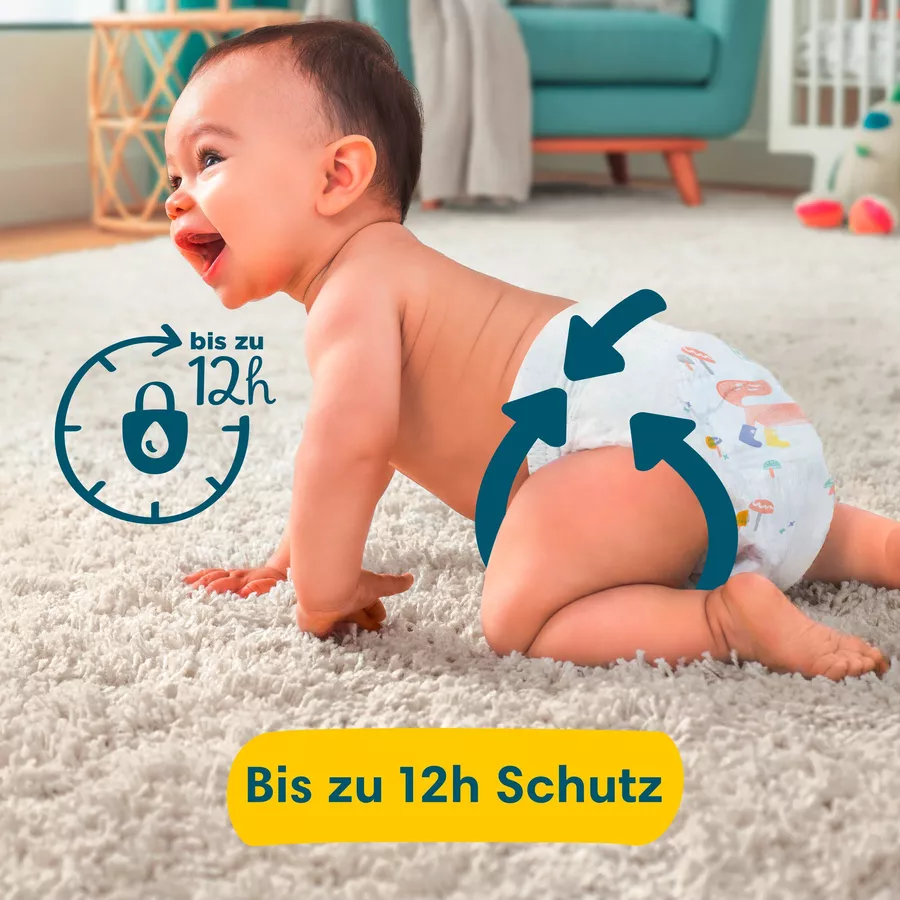 Pampers Premium Protection, Gr. 6 Extra Large, 13kg+, Monatsbox (1x 144 Windeln)