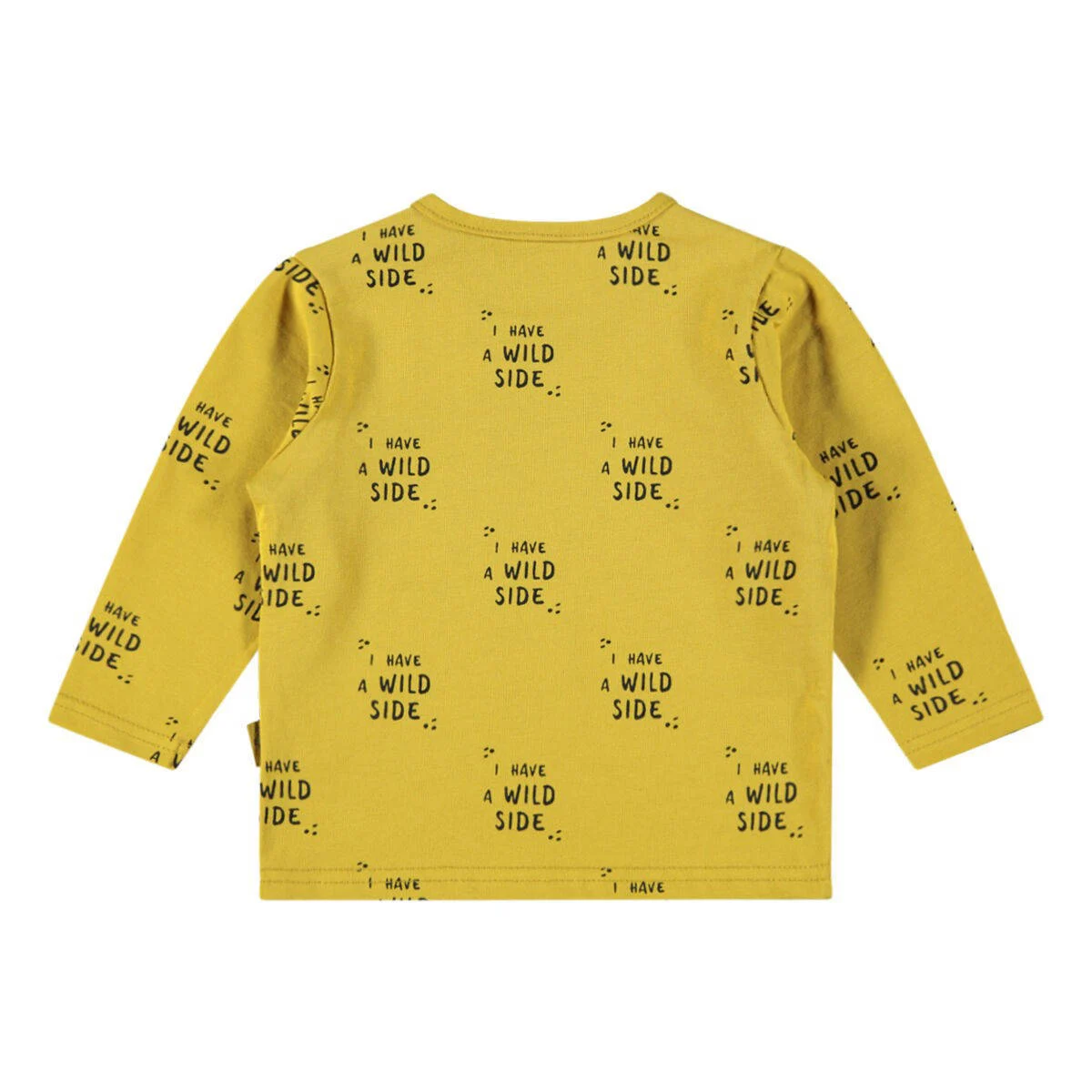 Jollein baby longsleeve met all over print geel