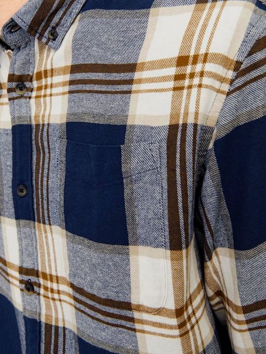 JACK & JONES Hemd Blau