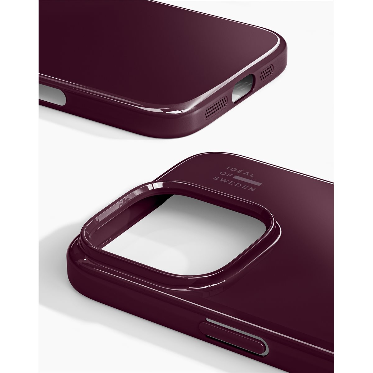 iPhone 16 Pro Max MagSafe Hardcase Hülle (IDSLCMS-I2467P-584) - Glossy Cherry