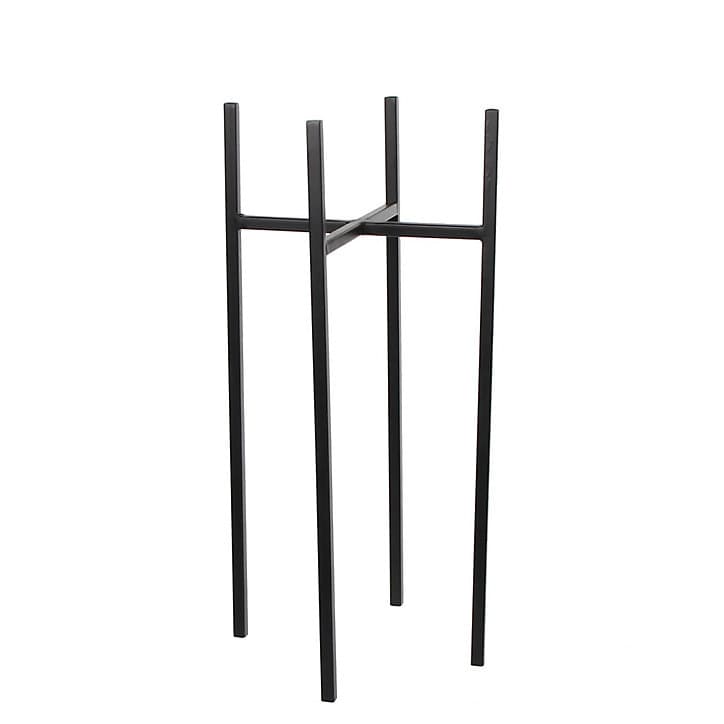 Support en fer pour pot 24 x 24 x h.55 cm
