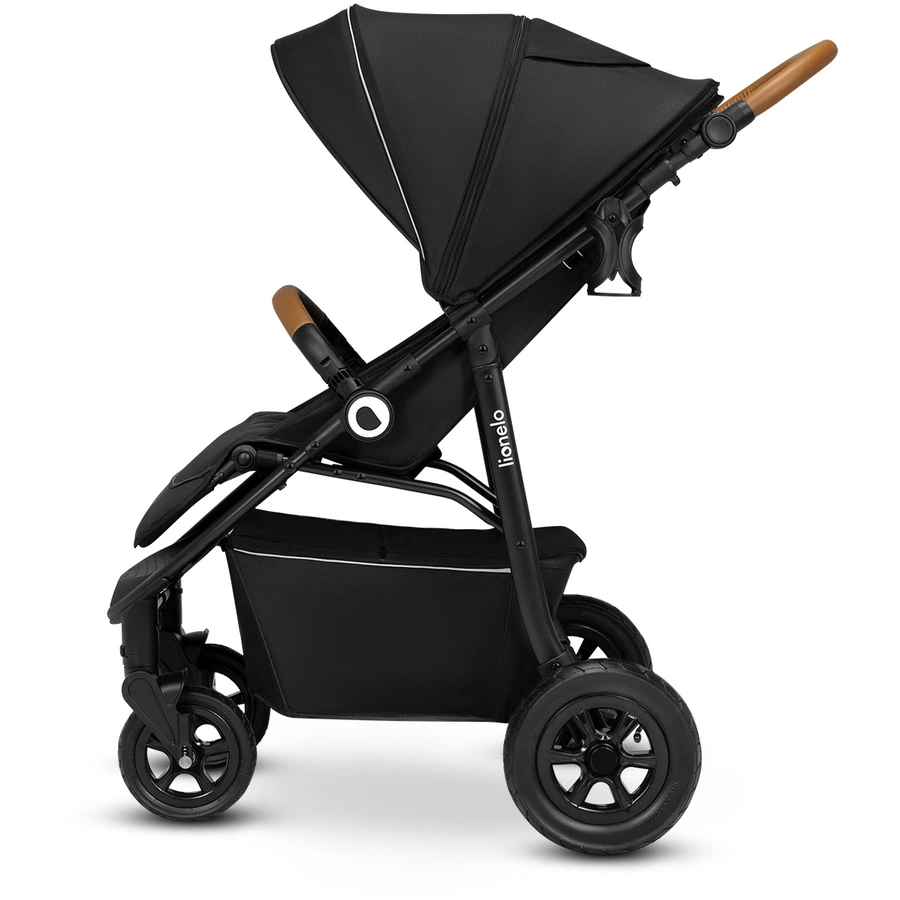 lionelo Kinderwagen Natt Black Onyx