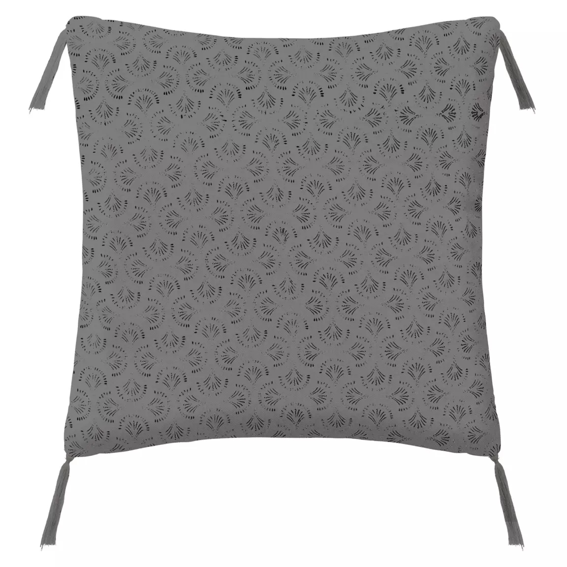 Coussin carré (40 cm) Linah Gris
