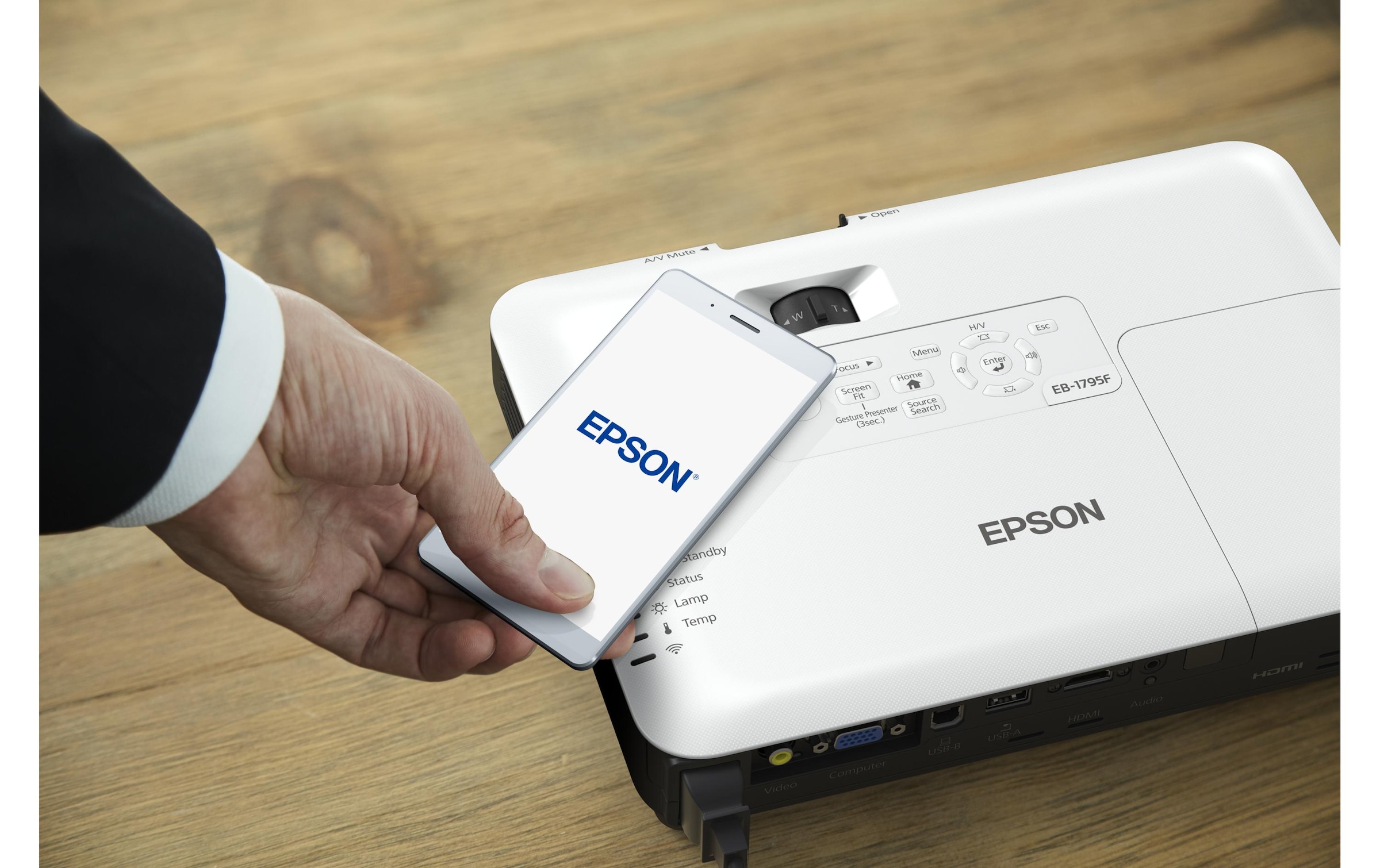 Epson LCD-Beamer »EB-1780W« (3.000 lm 1280 x 800 px)