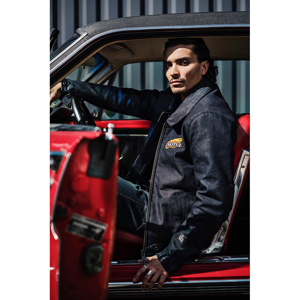 Helstons - Blouson Mecanic Motul Bleu
