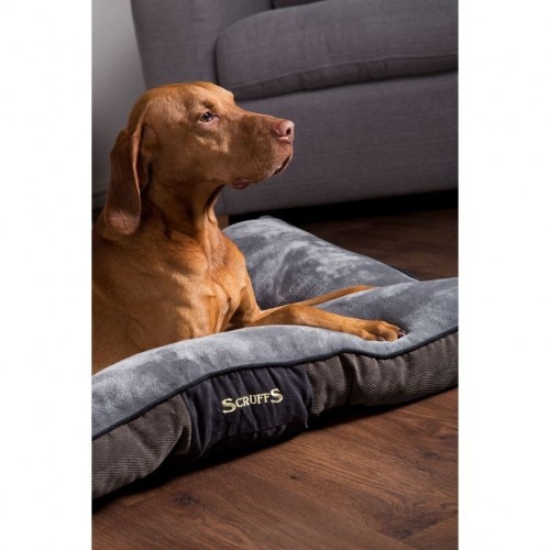 Cama para cachorro Chester, cinza