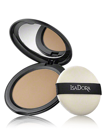 IsaDora Velvet Touch Sheer Cover Compact Powder 47 Warm Tan 10g