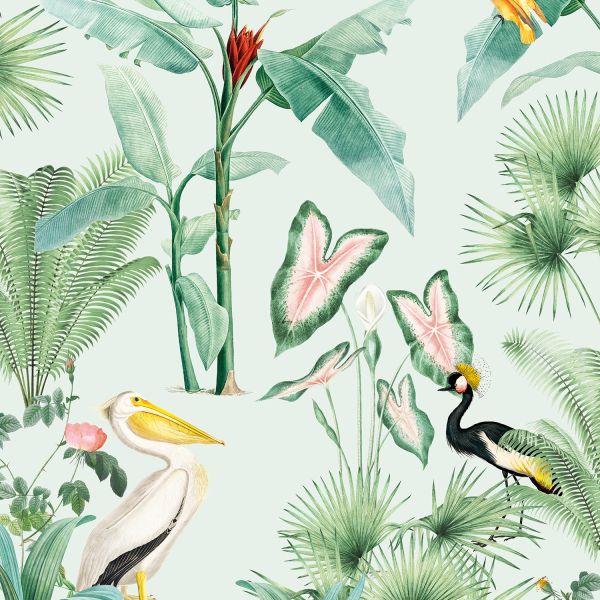 Creative Lab Amsterdam Pelican Behang 200 x 280 cm