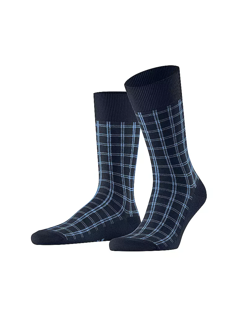 FALKE Herren Socken MODERN TAILOR, space blue blau