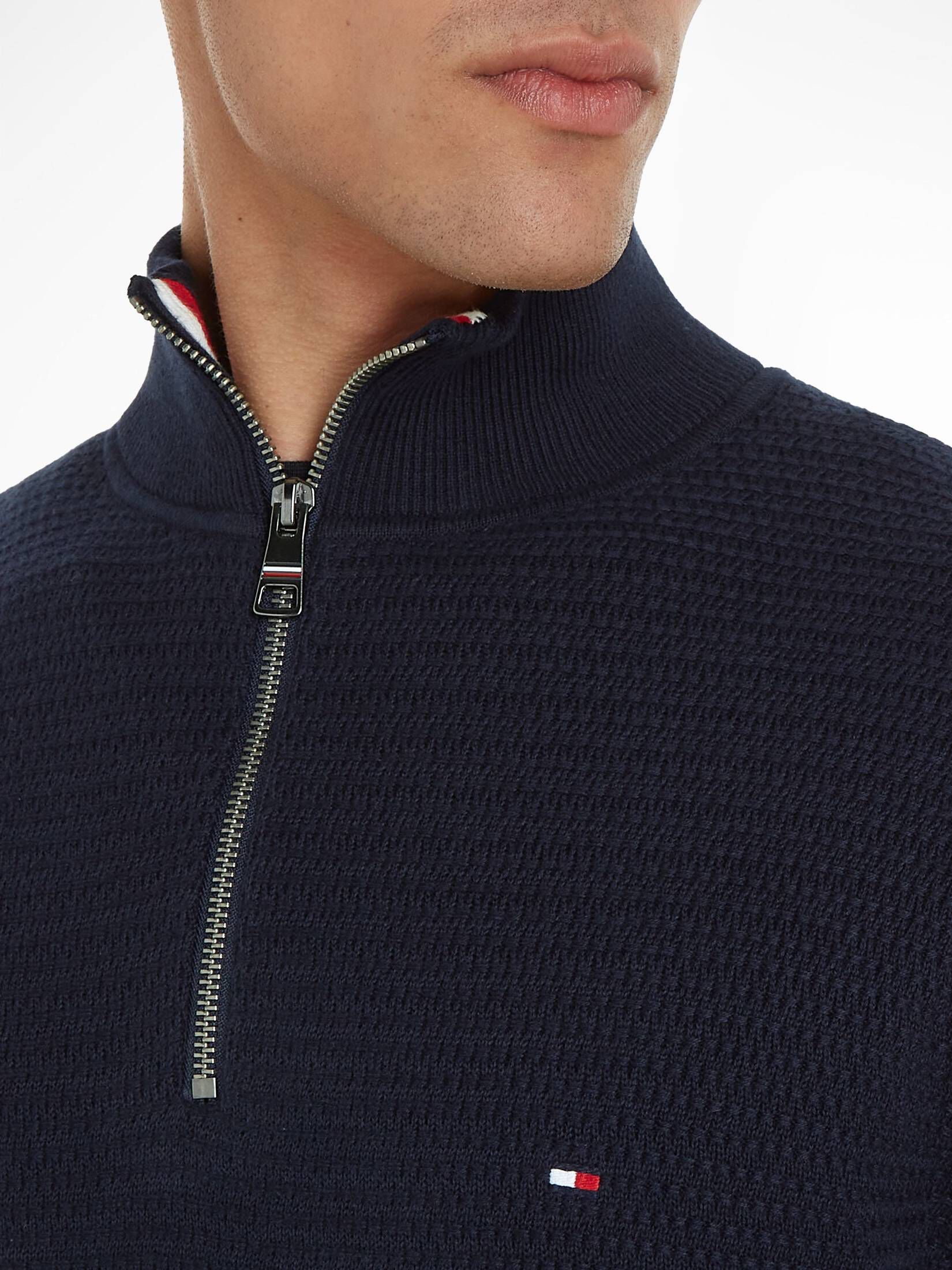 Tommy Hilfiger| Herren Strickpullover INTERLACED