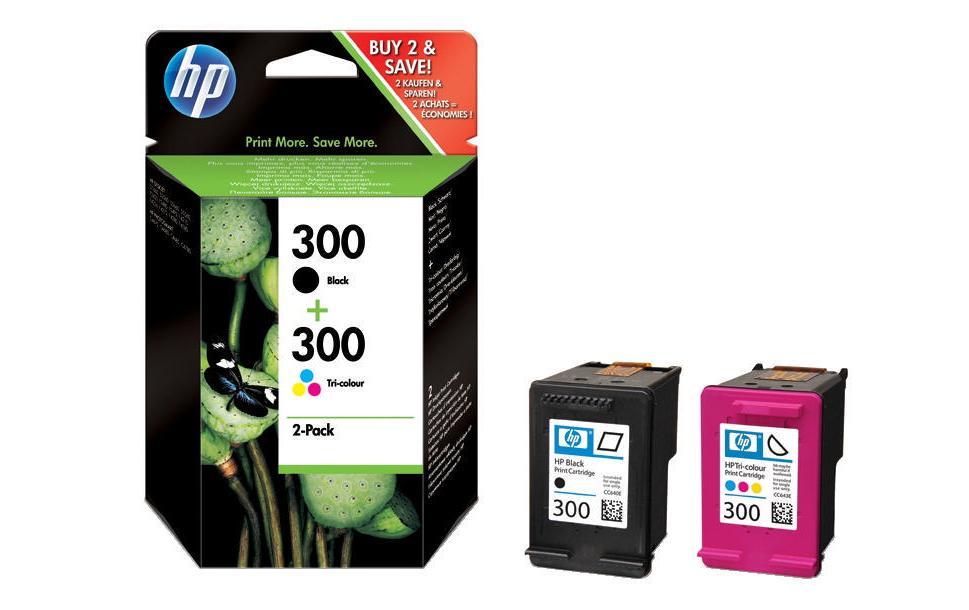 Combopack Nr. 300 (Tinte CN637EE) C/M/Y/BKDruckerpatrone