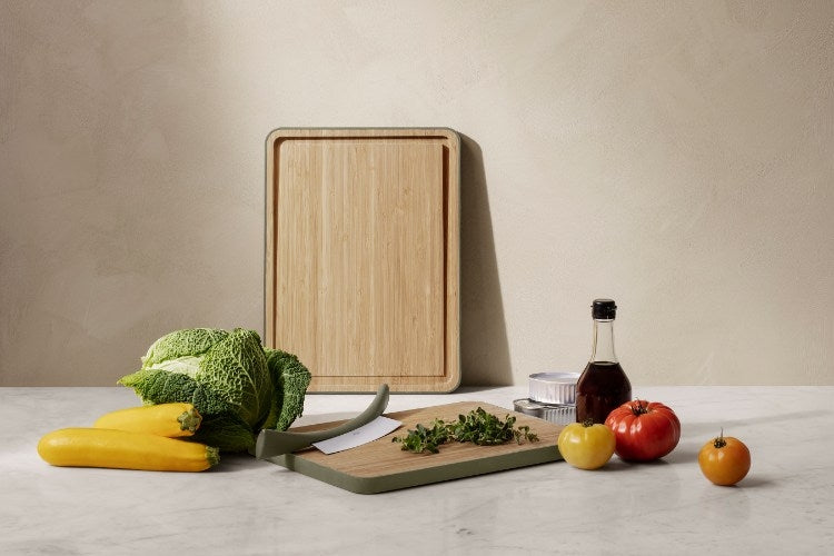 Snijplank met Sapgeul, Bamboe - Eva Solo | Green Tool