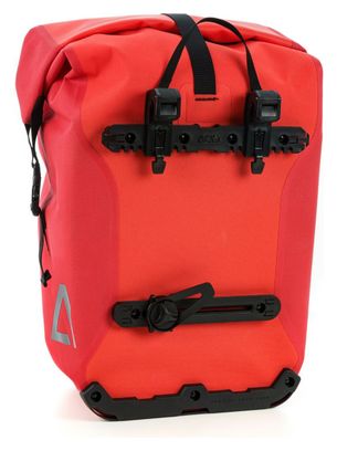 Paire de Sacoches de Porte-Bagages Acid Pro 20/2 SMLink 40L (2x20L) Rouge