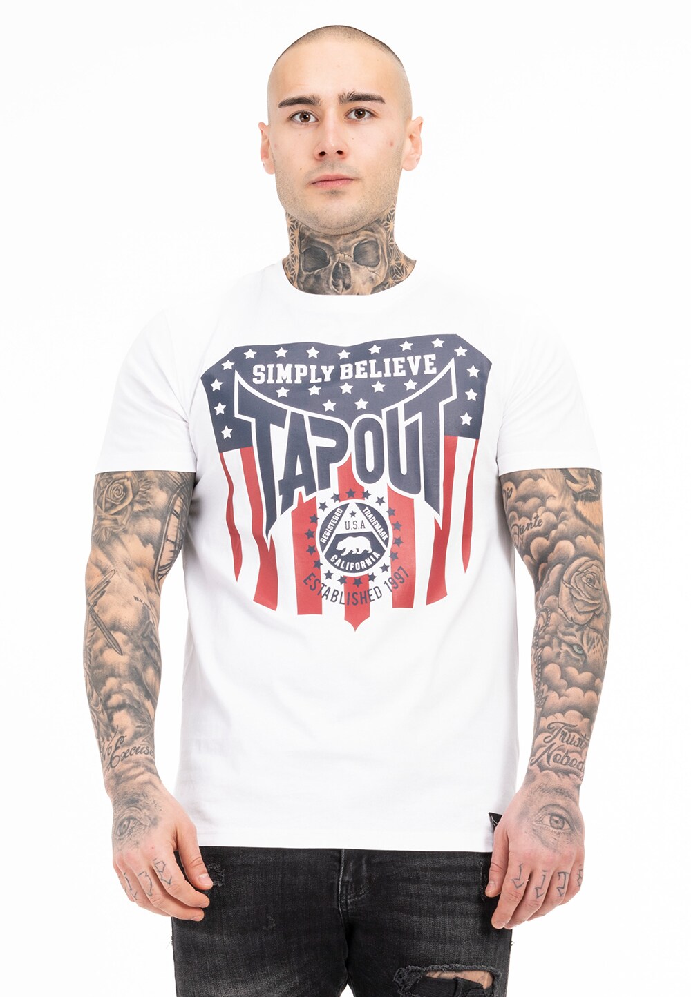 Tapout Herren T-Shirt normale Passform TAPERICANO