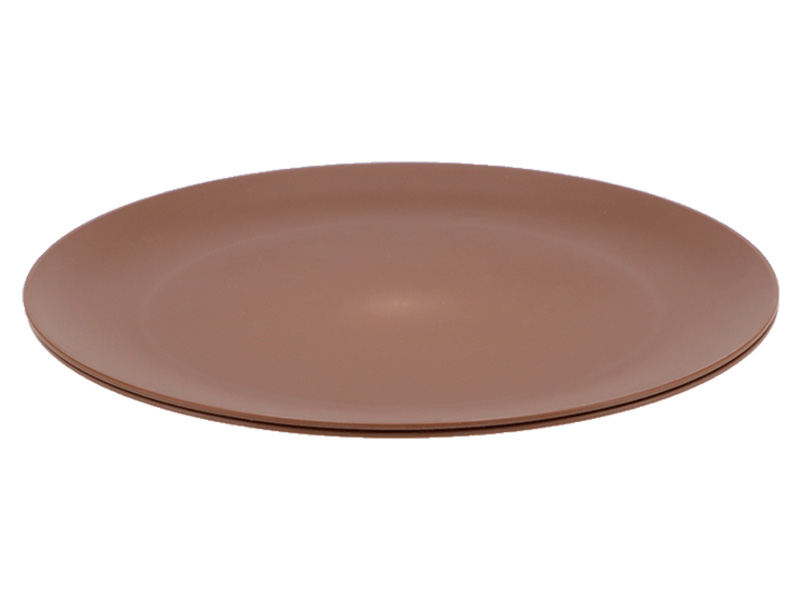 Travellife Nova Cacao ø 20 cm ontbijtbord - set van 2