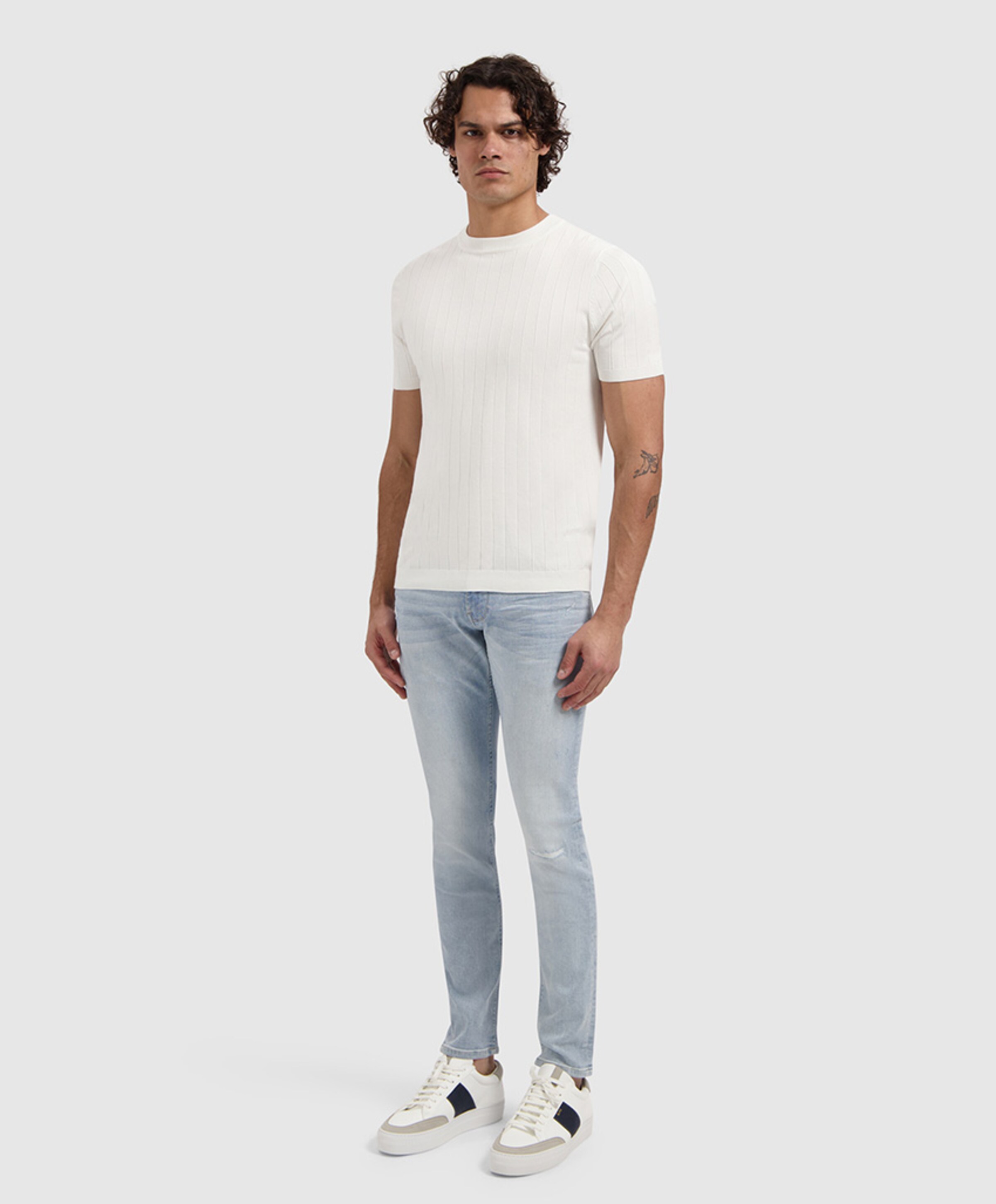 Pure Path The Jone Skinny Fit Jeans blauw