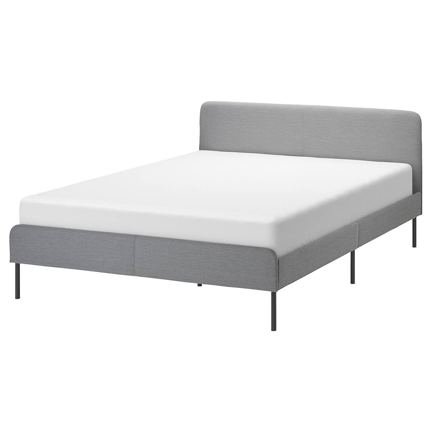 IKEA SLATTUM Bettgestell gepolstert