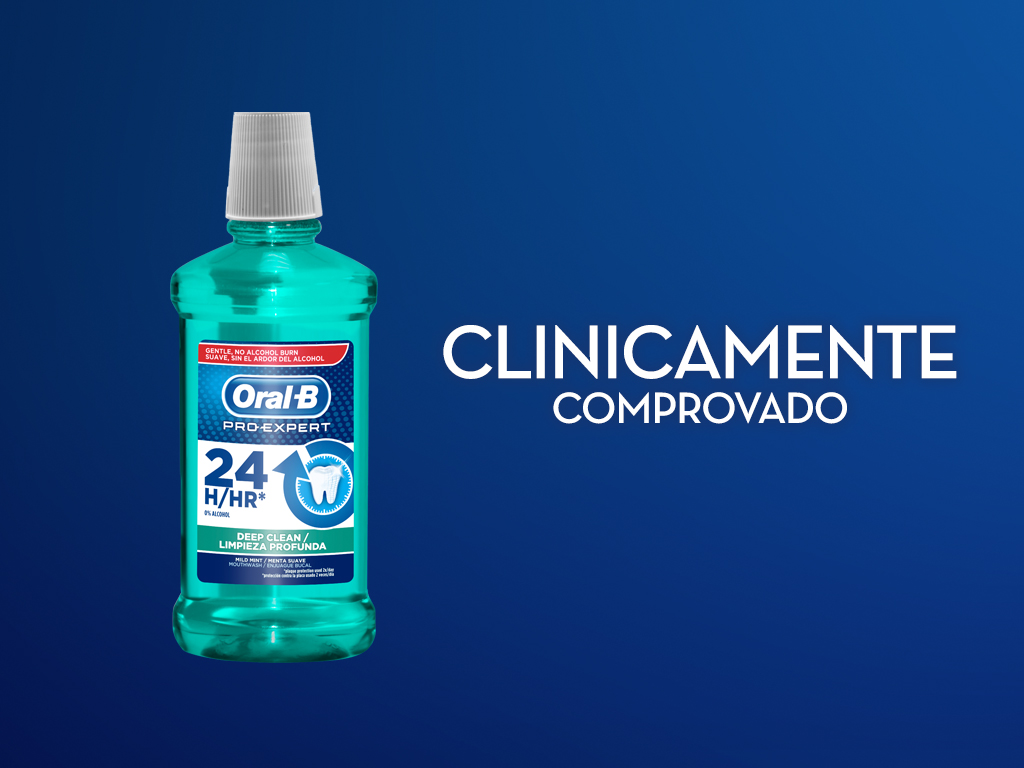 ELIXIR ORAL-B PRO-EXPERT LIMPEZA PROFISSIONAL 500ML